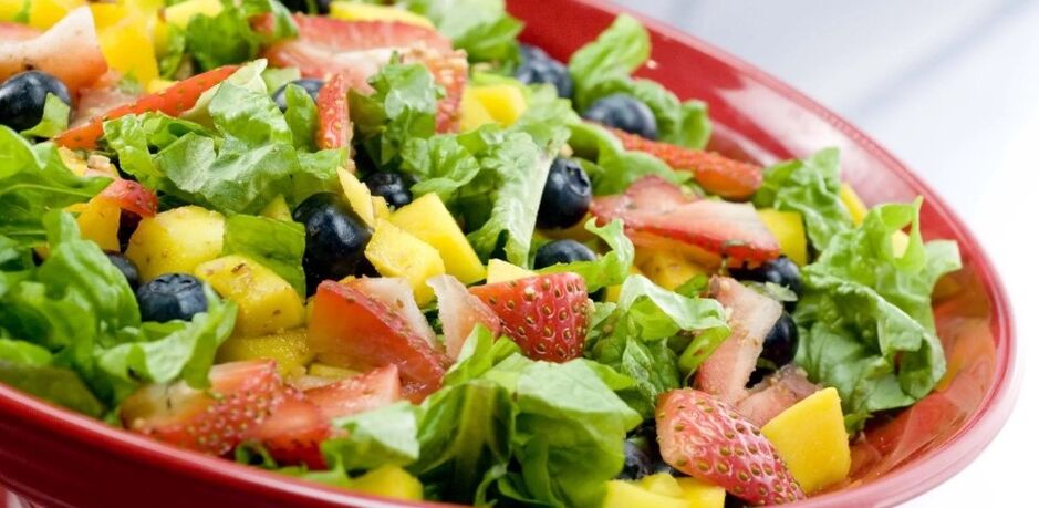 Lighter salad