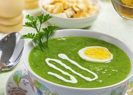 cream of soup on a protein diet