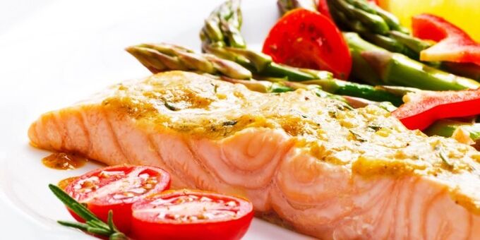 salmon with vegetables for weight loss