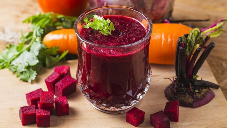 beetroot smoothie to cleanse the body