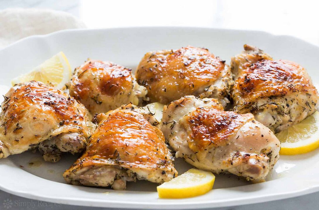 chicken with lemon for gluten free diet