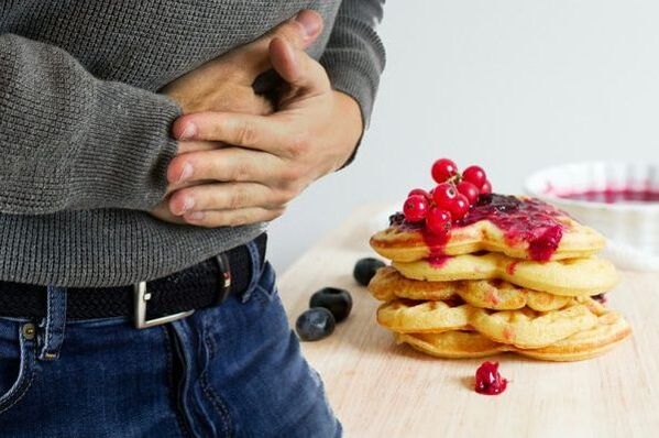 berry pancakes as a forbidden food after removal of the gallbladder